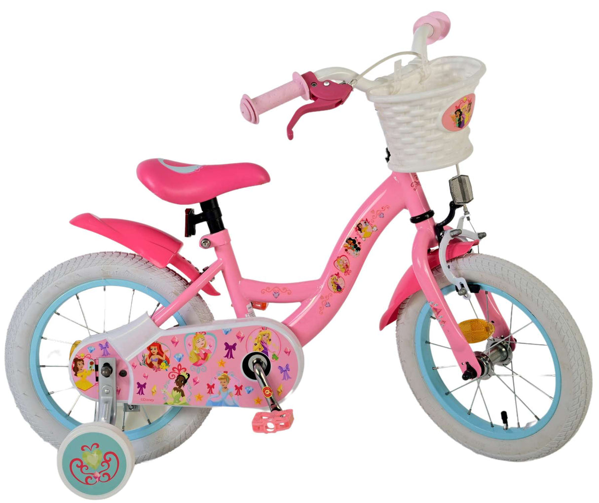 Disney Princess Children's Bike Girls 14 tum rosa