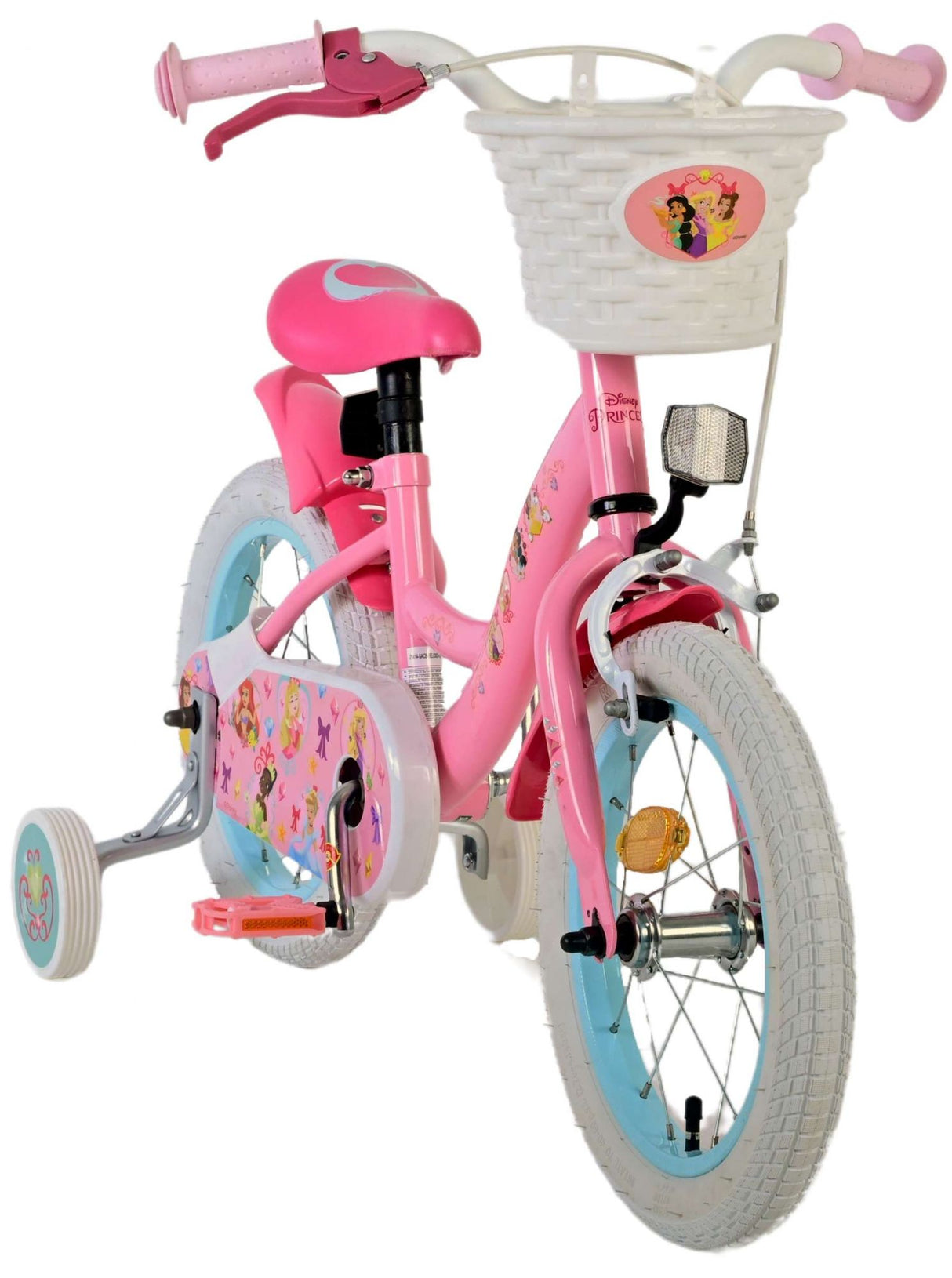 Disney Princess Children's Bike Girls 14 tum rosa