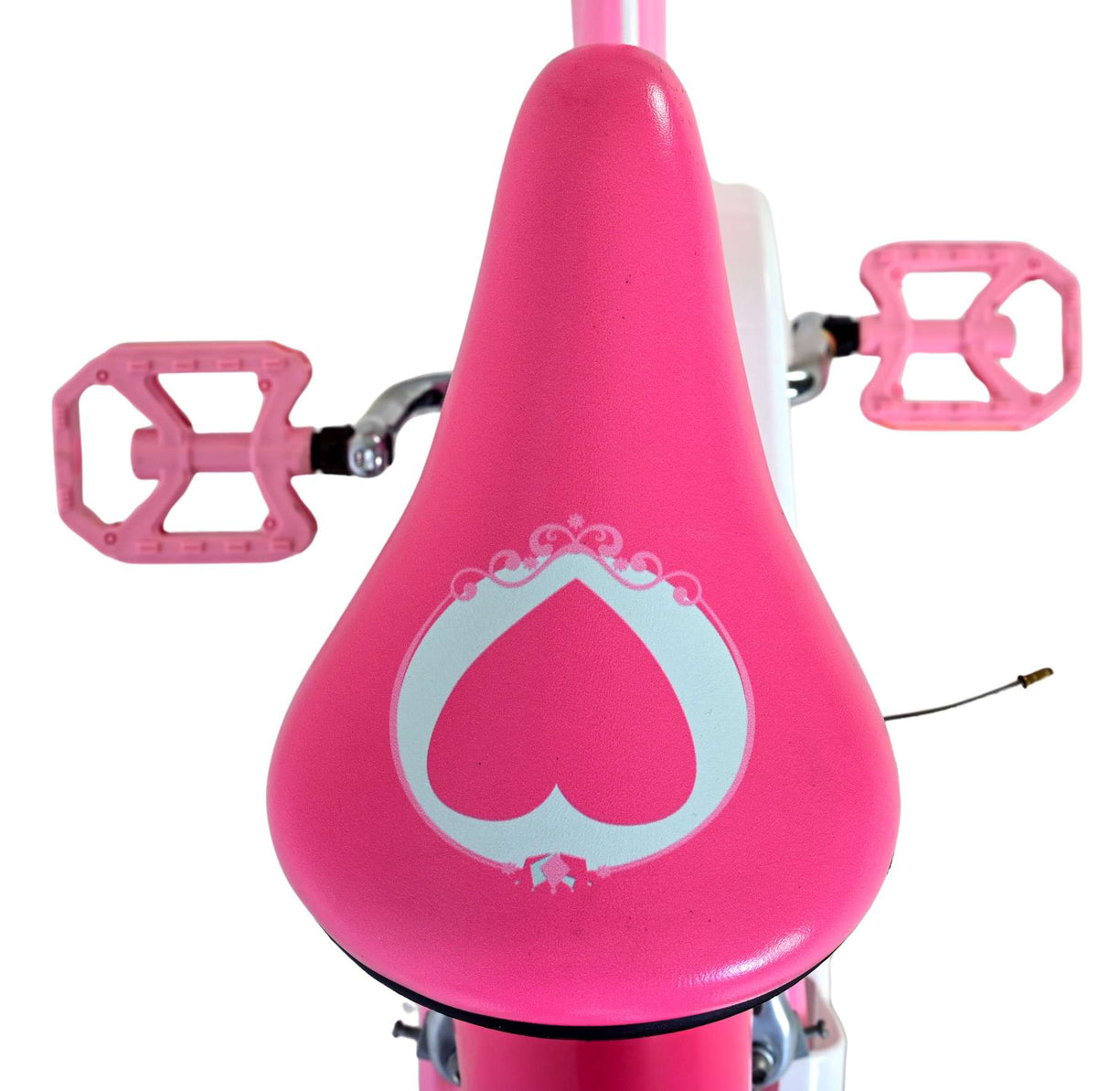 Disney prinzessin disney princess kinderfiets - meisjes - 16 inch - roze - twee handremmen