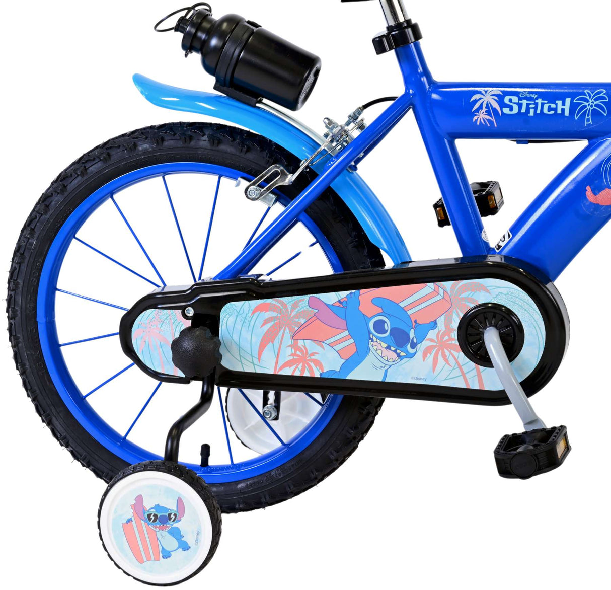 Stitch Stitch Kinderfiets Jongens 16 inch Blauw Twee handremmen