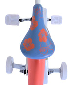 Stitch Stitch Children's Bike Girls 16 Inch Cream Coral Blue Two Hand Brakes