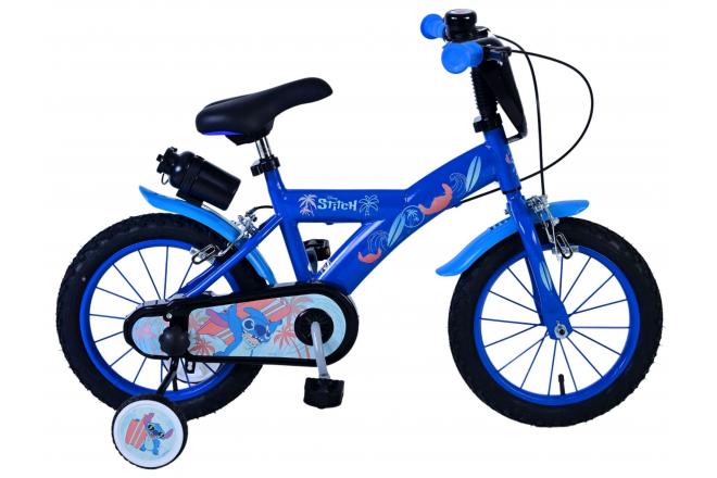 Sting Stitch Children's Bike Boys 14 Inch Blue Two Hand Brakes