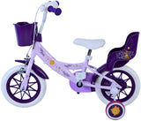 Wish Wish Wish Kinderfiets Meisjes 12 inch Paars