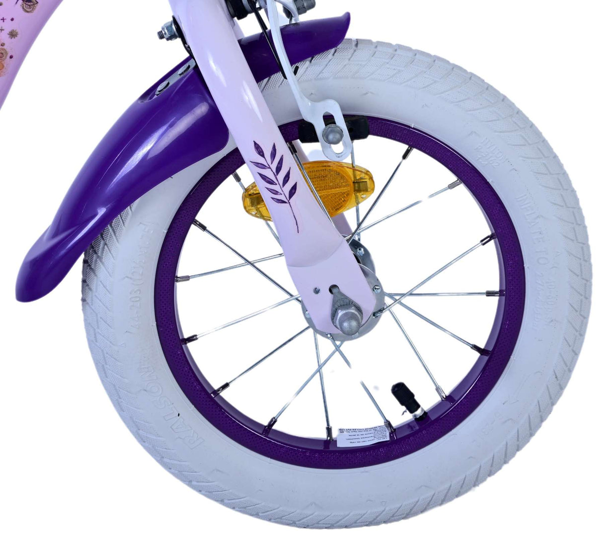 Wunsch Wunsch Kinderbike Girls 12 Zoll lila zwei Handbremsen