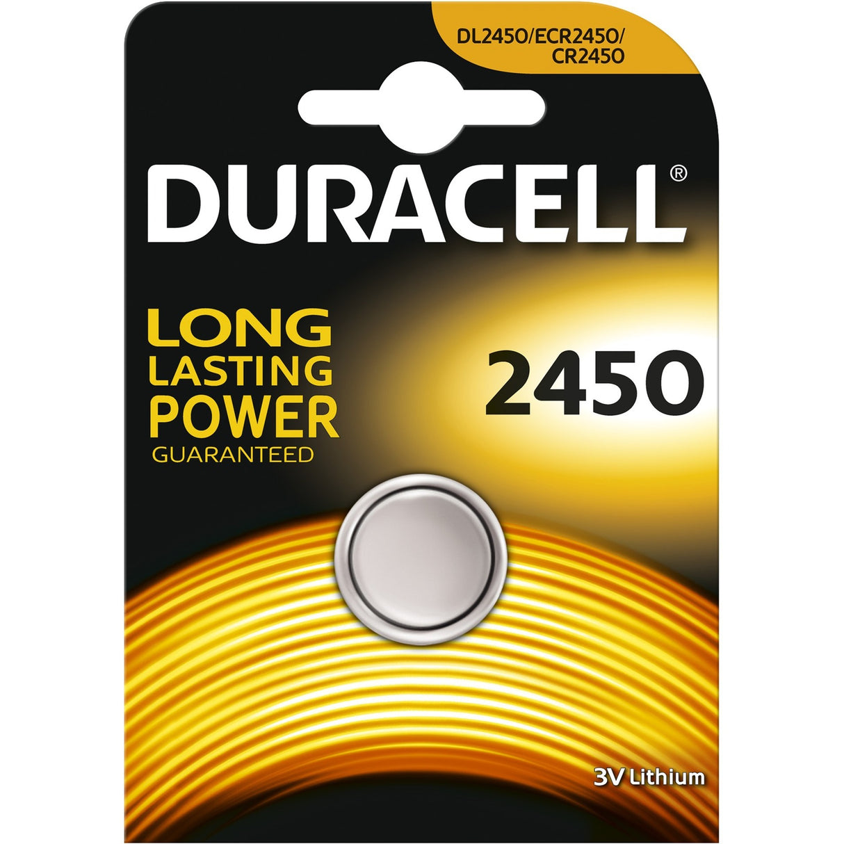 Duracell Specialty 2450 Lithium button cell battery