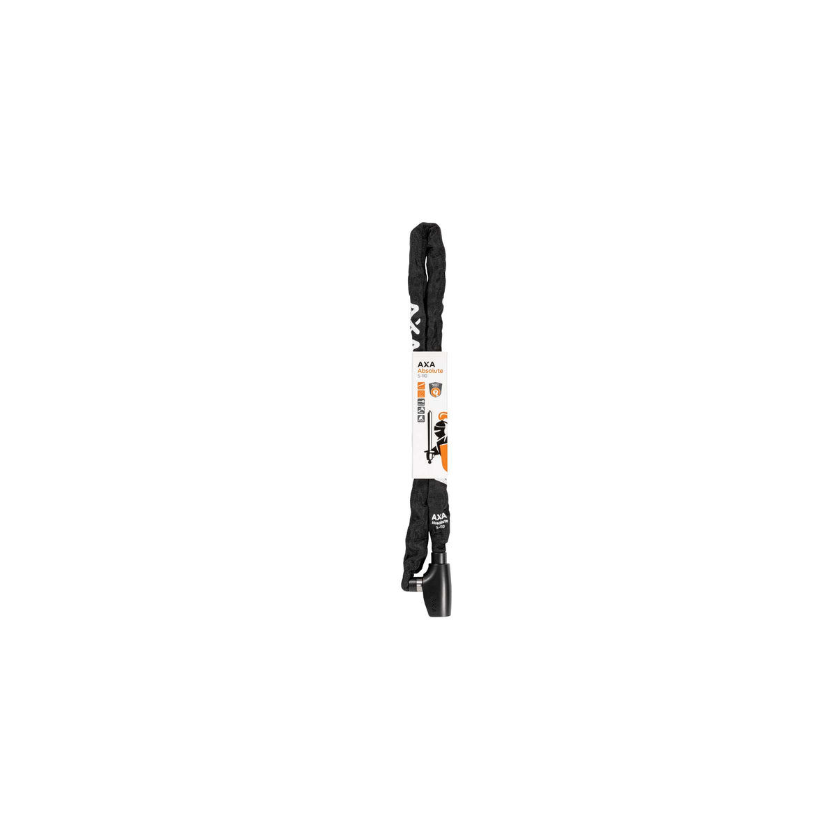 Axa kettingslot absolute 5-110cm zwart