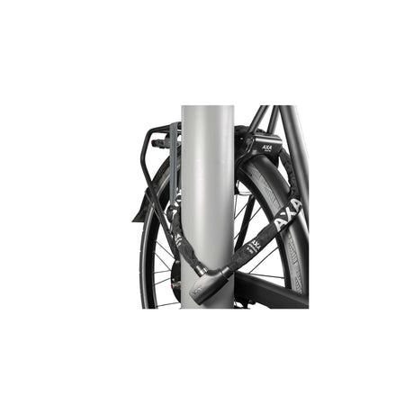 Axa kettingslot absolute 5-110 met polyester hoes - zwart