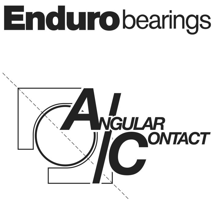 Enduro bearings 71802 llb a5 - abec 5 (angular contact) - 15x24x5