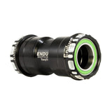 Enduro bearings torqtite bottom bracket - bb30 to 24mm - a c ss - black