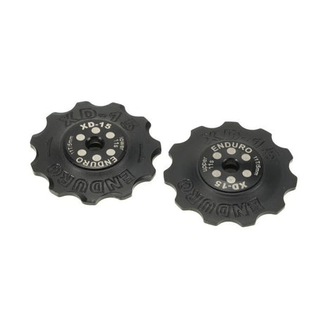 Enduro bearings derailleur pulleys - xd-15 - shimano - 11 speed - black