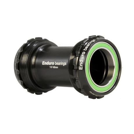 Enduro bearings t47 internal bottom bracket to 30mm (narrow) - a c ss - black