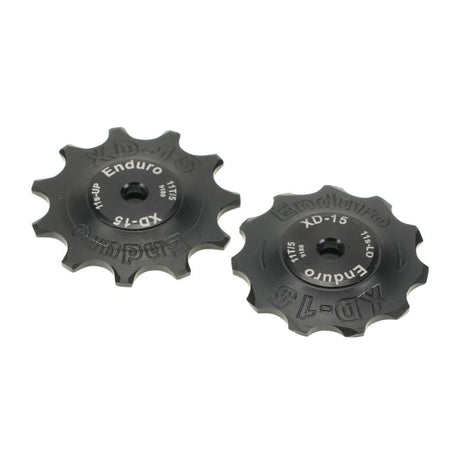 Enduro bearings derailleur pulleys - xd-15 - shimano dura ace - 11 speed - black