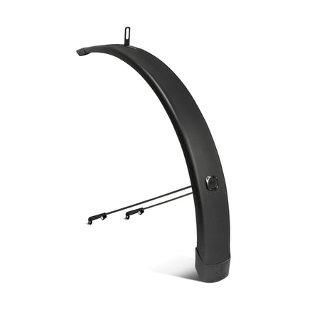 Eurofender s.r.l.u. eurofender voorspatbord tempo square 20 65mm mat zwart