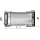 Elvedes trapas thread fit t47a (cerv�lo) voor sram dub