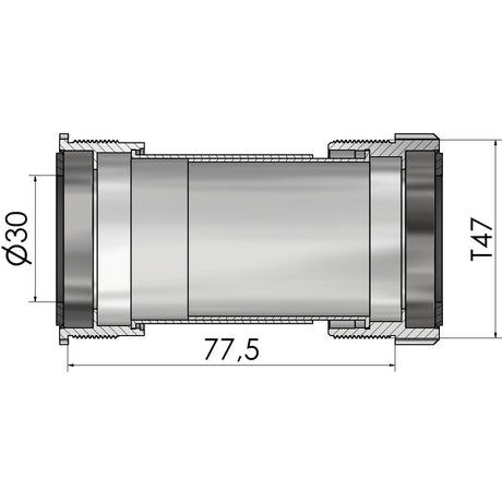 Elvedes trapas thread fit t47a (cerv�lo) voor 30mm