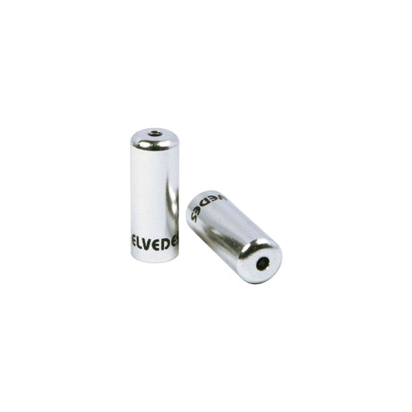 Elvedes gesealede ferrules 4,3mm zilver (50)