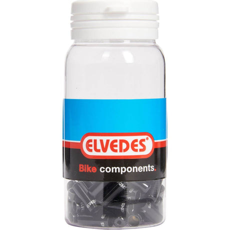 Elvedes kabelhoedje 4,2mm seal alu zwart (50st)