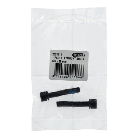 Elvedes flatmount bouten m5 x 28mm