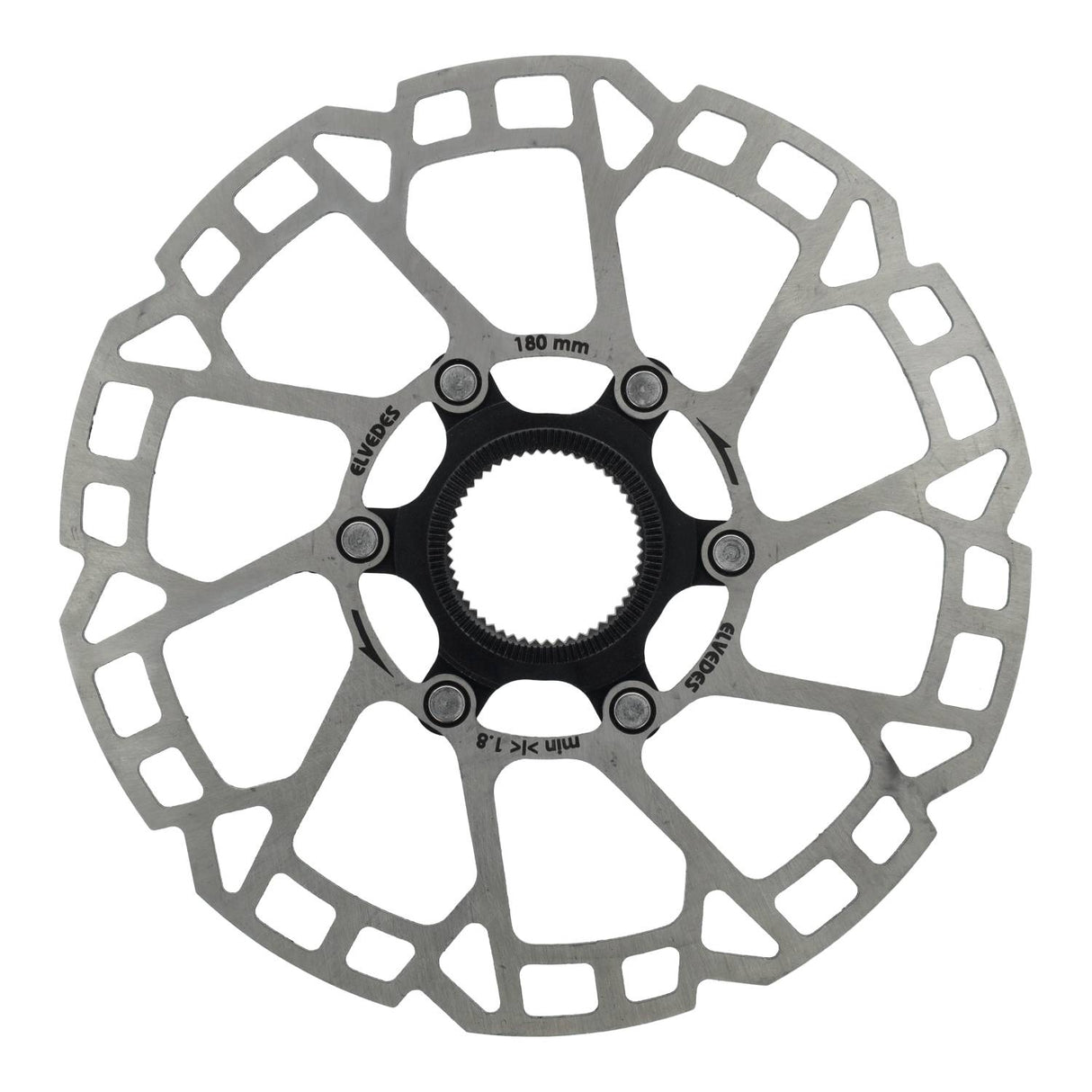 Elvedes Brake Disc Centerlock Ø180mm T = 2,0 mm