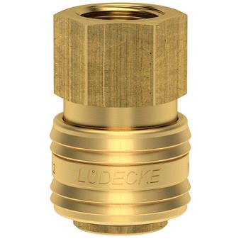 Lüdecke ludecke snelkoppeling 1 2 bi.dr.mes.dn7.2 (euro10)