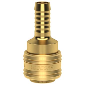 Lüdecke ludecke snelkoppeling 10mm tule mes.dn7.2 (euro10)