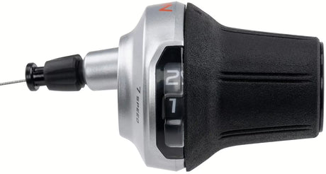 Shimano revoshifter nexus c3001 7v 2100mm zwart zilver