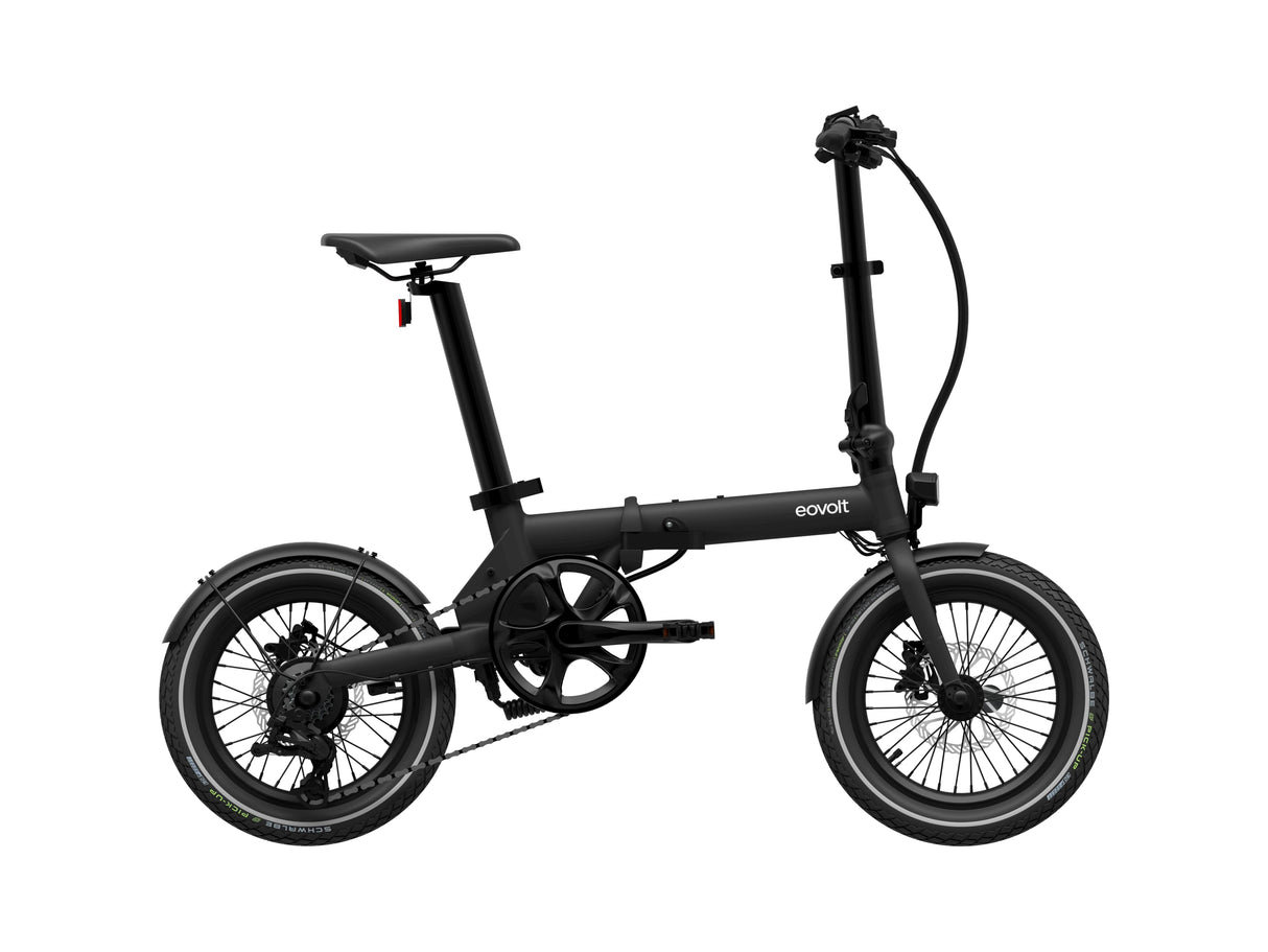 Eovolt Electric Flosing Bike Morning 16 Origins V3 Black