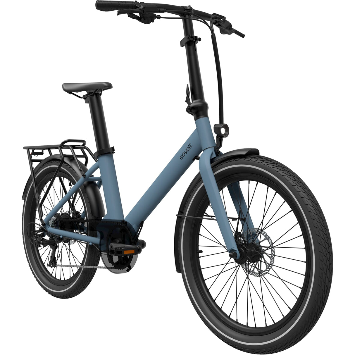 EOVOLT Electrical Compact Bike Evening 24 V2 Bleu