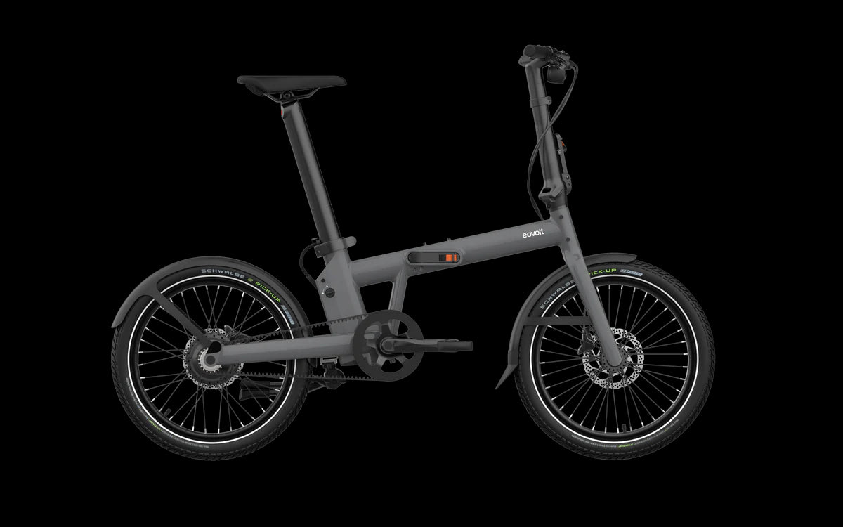 Eovolt elektrische vouwfiets afternoon pro 20 grijs