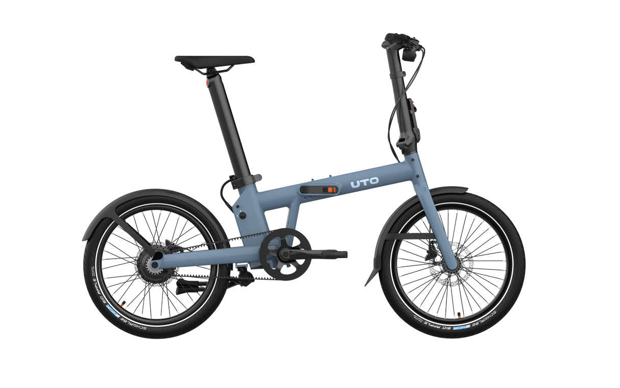 Uto elektrische vouwfiets pro20 v2 blauw