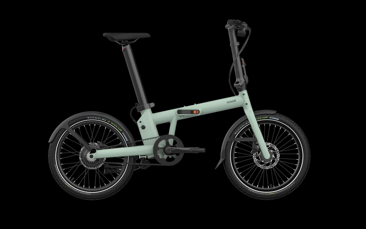 Bici pieghevole elettrica Eovolt Pro 20 V0 verde