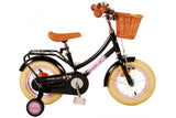 Volare Excellent Children's Bicycle - Girls - 12 Inch - Black