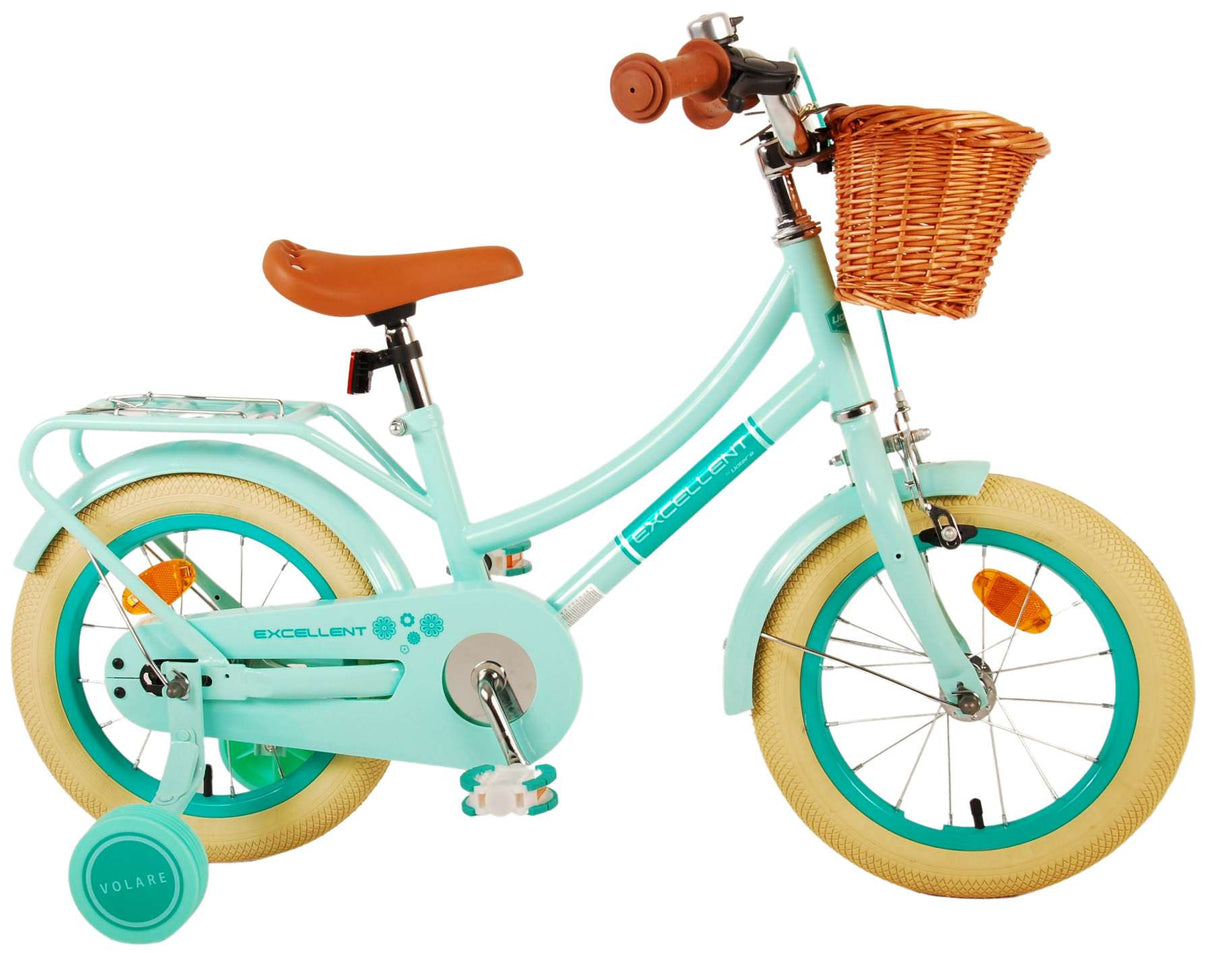 Volare Volare Children's Bike Girls de 14 pulgadas Verde