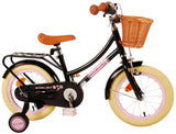 Volare Excellent Children's Bicycle - Girls - 14 Inch - Black