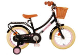 Volare Excelente bicicleta para niños - niñas - 14 pulgadas - negro