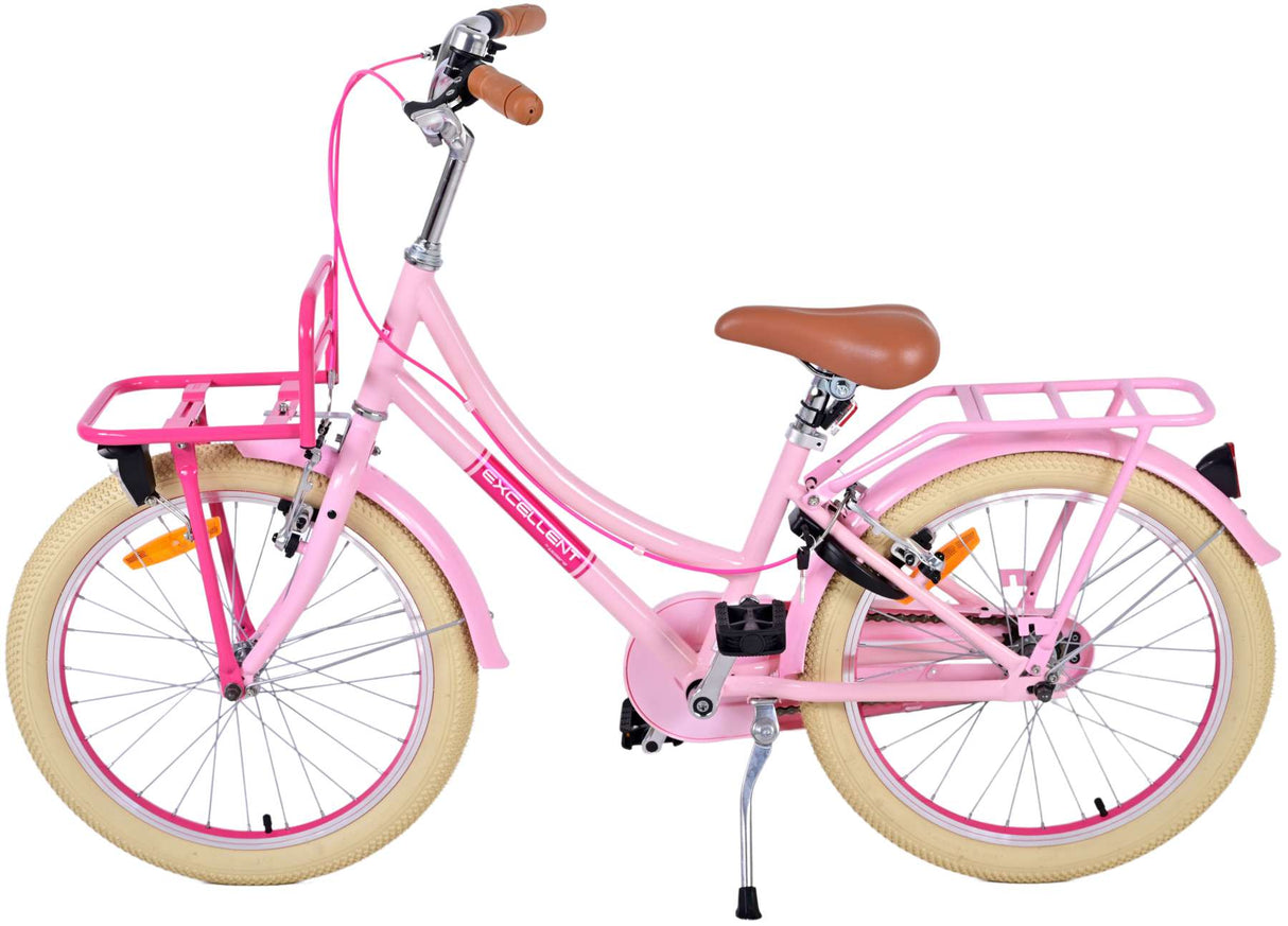 Volare Volare Children's Bike Girls 20 tum rosa tvåhandbromsar