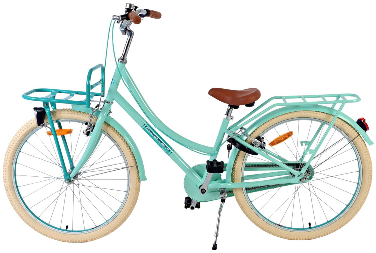 Volare Volare Children's Bike Girls 24 -calowe zielone dwa hamulce ręczne