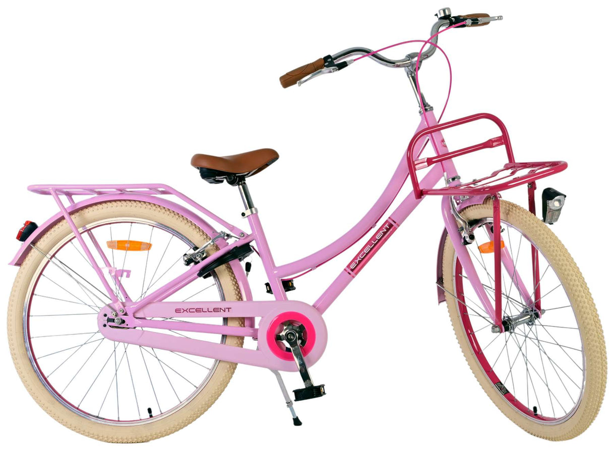 Volare Volare Children's Bike Girls 24 inch Rosette Hand brakes