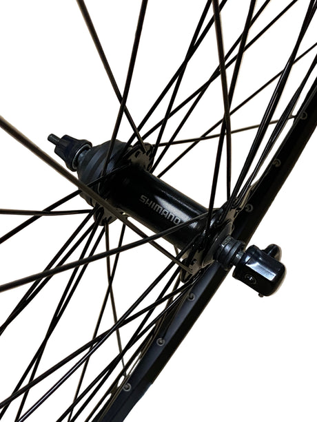Roland voorwiel 28 21-622 taurus alu. zwart shimano hbqc300 qr schijfrem