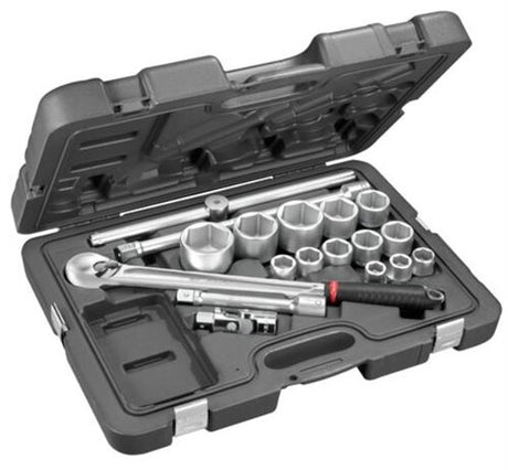 Facom doppenset 6k 3 4 15-delig