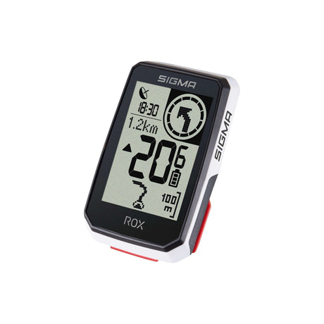 Sigma fietscomputer rox 2.0 endurance white