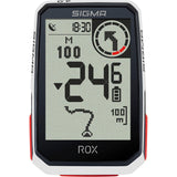 Sigma Rox 4.0 GPS SW White Standardní držák řízení + USB-C nabíjecí kabel