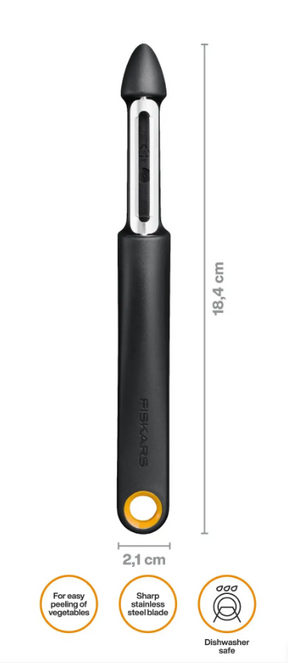 Fiskars schil met bewegend blad