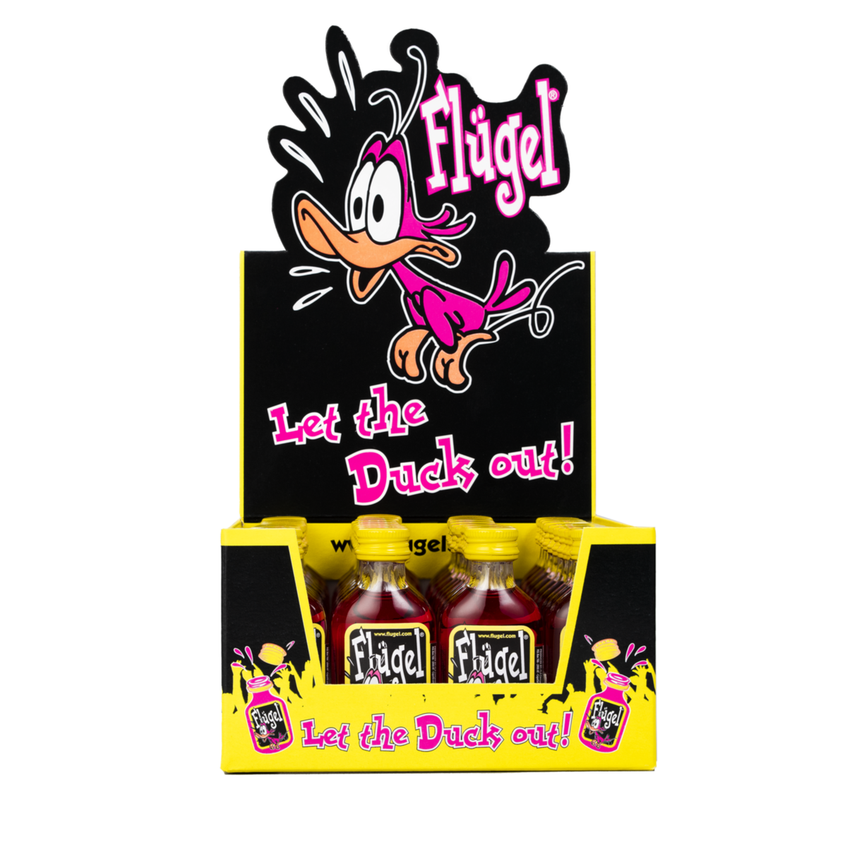 Flugel vodka glas 10% (40x 2cl)