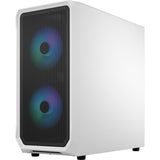 Fractal Design Focus 2 RGB White TG Clear Tint