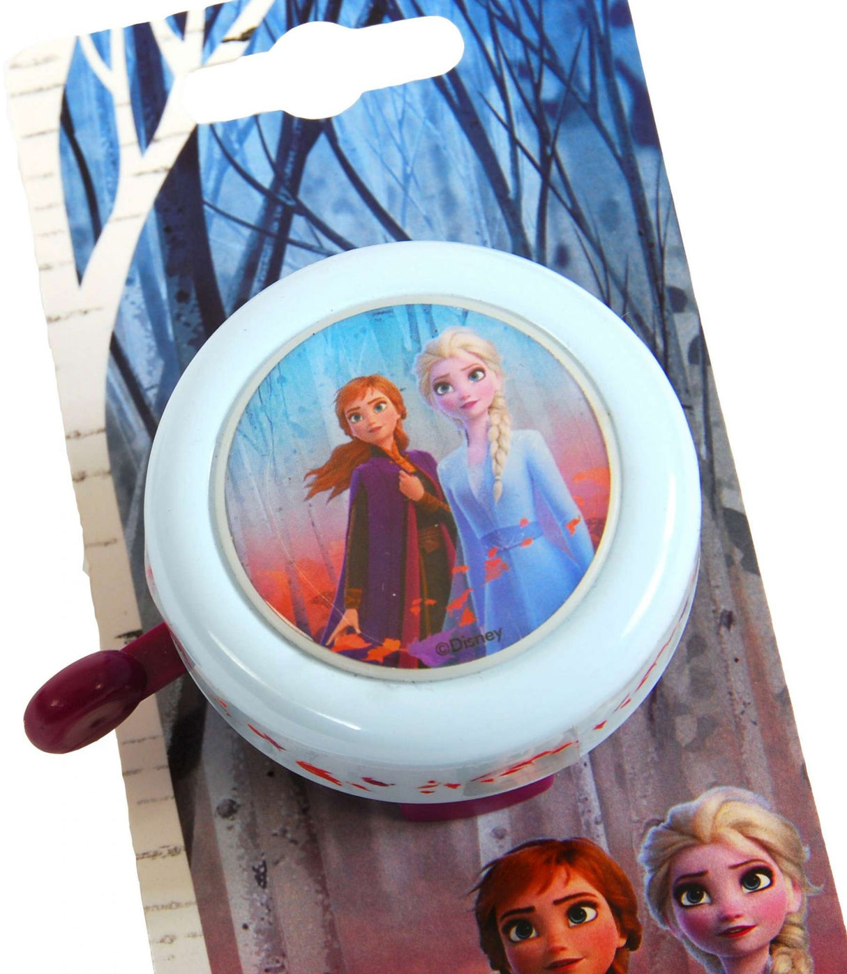 Disney Bicycle Bell frosset 2 60 mm lyseblå