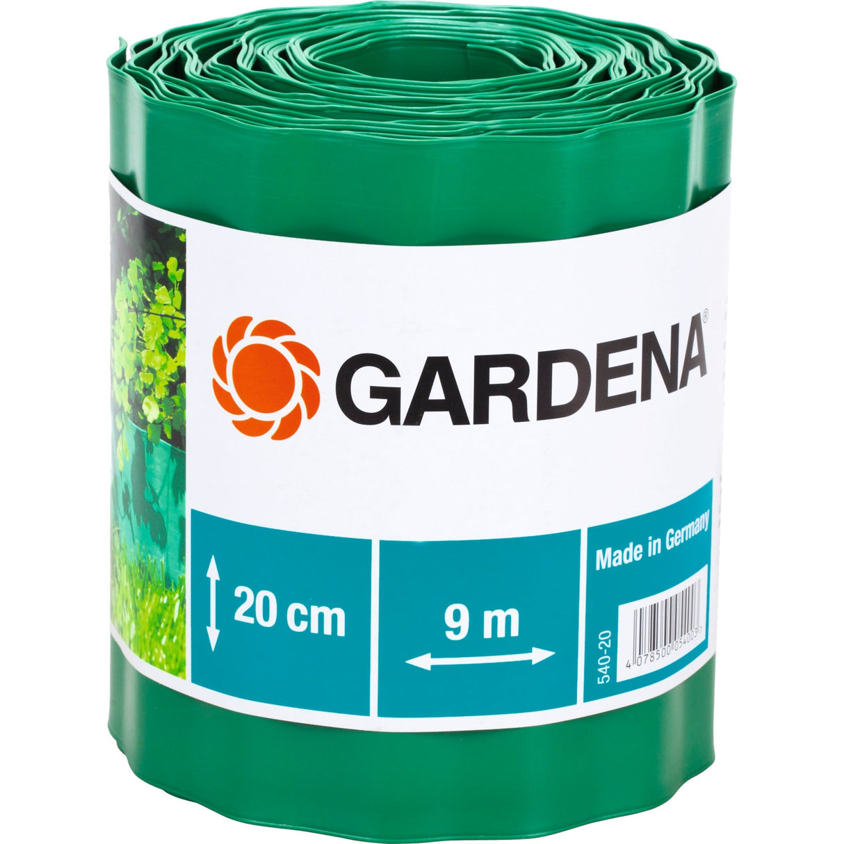 Bordes de gazon de Gardena (verde)