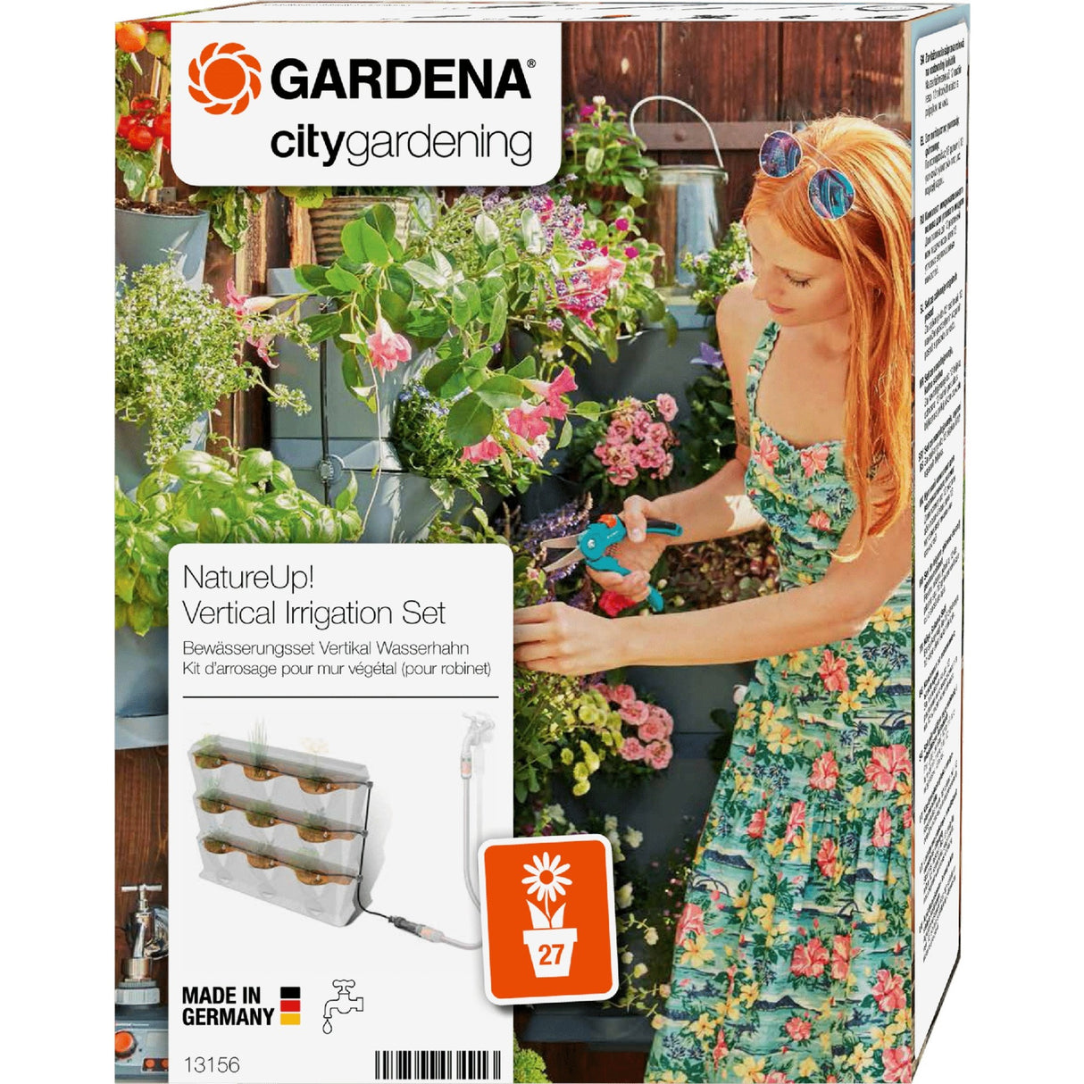 Gardena Naturup! Dustwater Set vertikal Waasser Tap