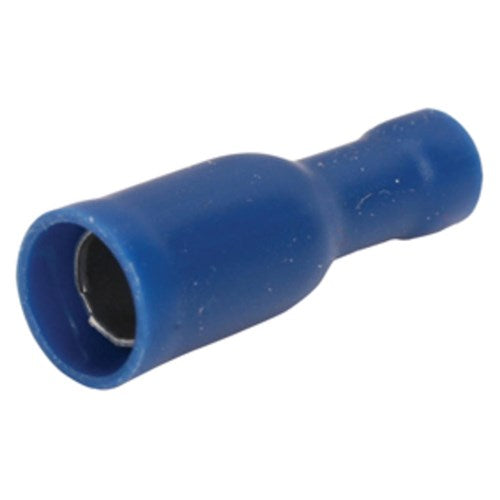 Bofix doos a 25 schuif stekker rond vrouw blauw 4mm