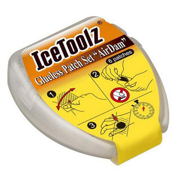 ICETOOLZ (BUZAGLO) Pegatinas de neumáticos autoadhesivos Airdam 24056J5 50 Cajas de 6 piezas (en olla)